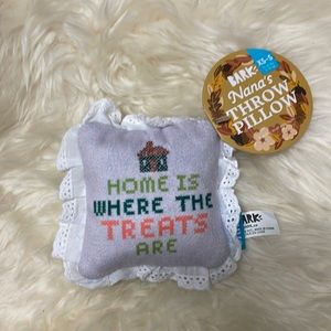 BARK Home is Where The Treats Are dog toy NWT